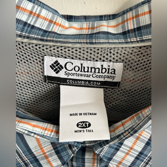 Columbia Men’s Tall  Button- down shirt Size 2XT - Picture 5 of 10
